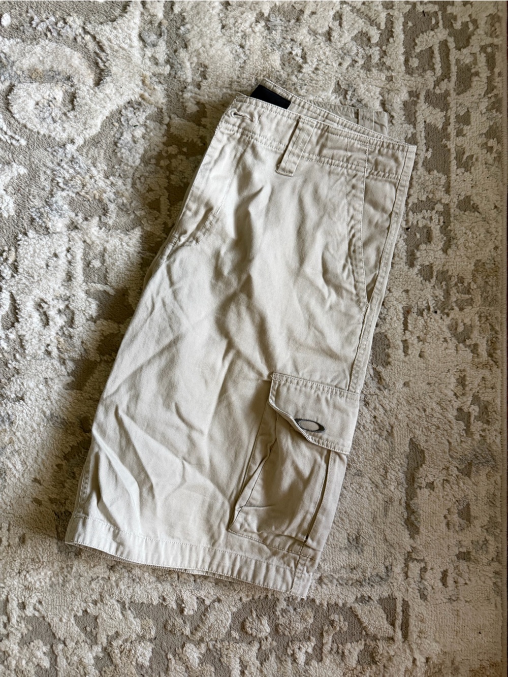 Oakley Beige Cargo Shorts